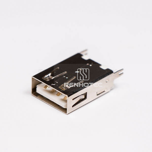 USB 2.0 Connector Female Straight Edge Mount for PCB Mount