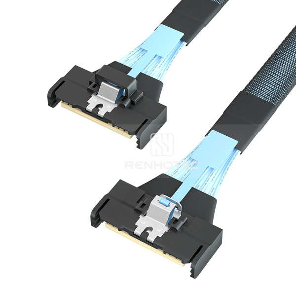 MCIO x8 Cable, Straight to straight