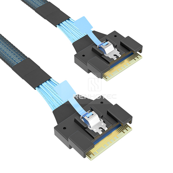 SlimSAS SFF-8654 8i Cable, Insertion alignment
