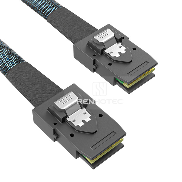 Mini-SAS SFF-8087 Cable, Straight to straight