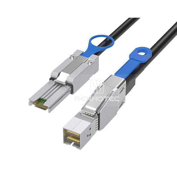 Mini-SAS HD SFF-8644 to SFF-8088 Cable