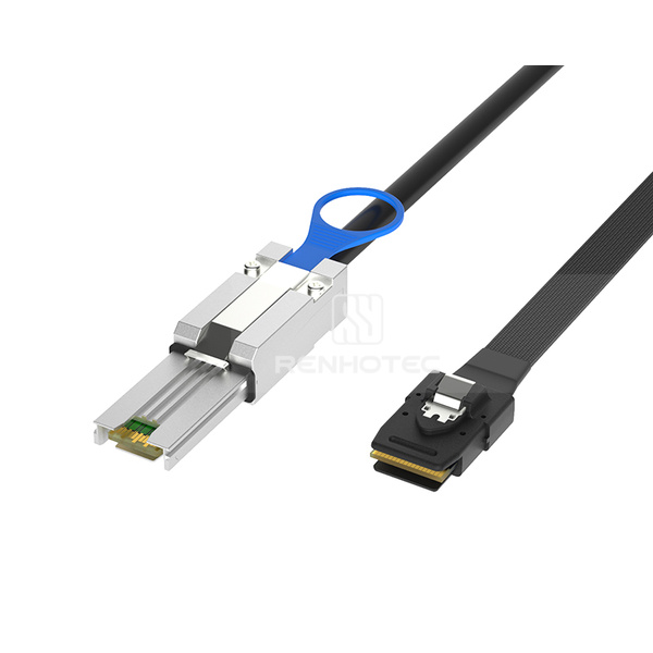 Mini-SAS SFF-8088 to SFF-8087 Cable