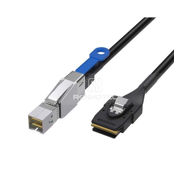 Mini-SAS HD SFF-8644 to SFF-8087 Cable